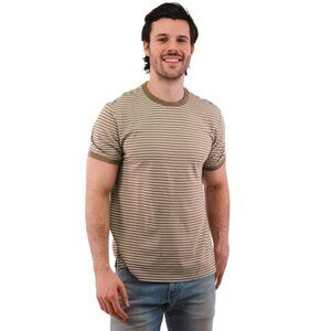 Michael Kors striped silk blend shirt size XXL